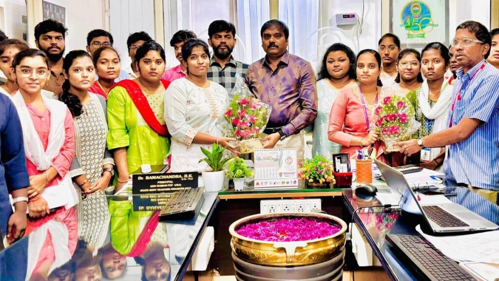 Over 200 students of Rajahmundry Government Degree College excel in PG entrance exams