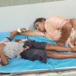 Road accident injuring five schoolchildren triggers political row in Pravatipuram