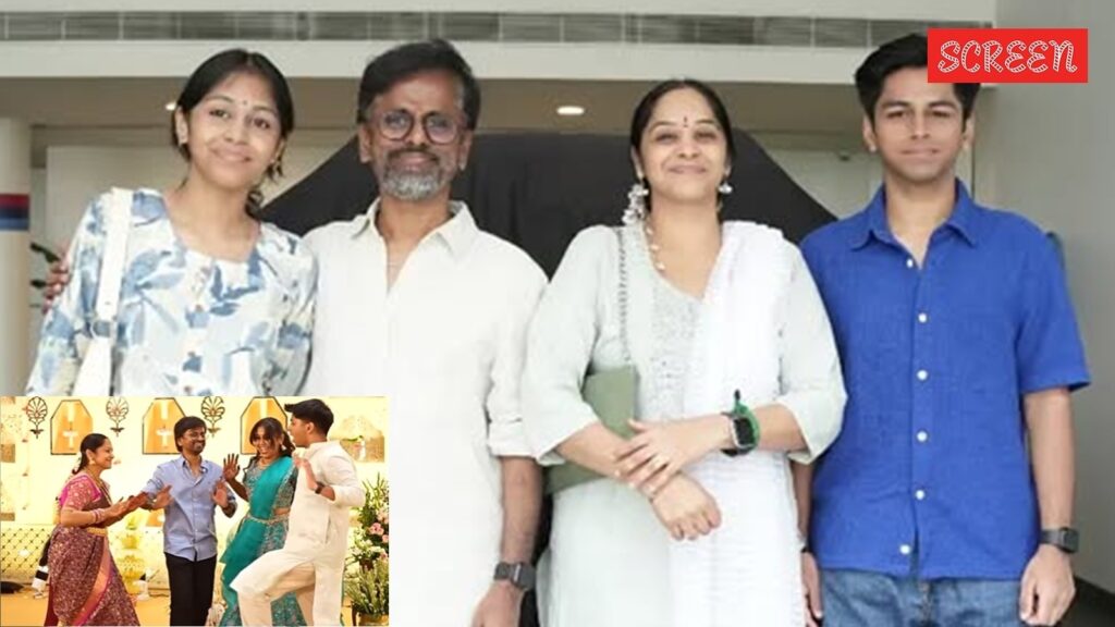 AR Murugadoss proves his flair for showmanship again, grooves to ‘Kanimaa’ with wife and children at family event. Watch | Tamil News