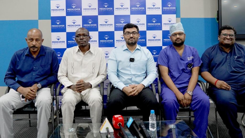 Doctors perform rare surgery on 50-year-old from Sudan