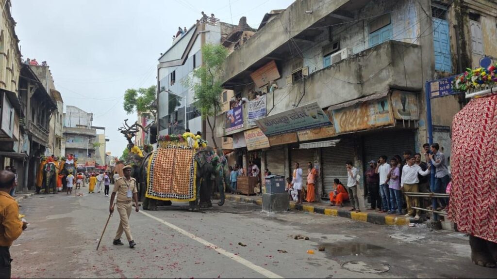 Man injured as elephant runs amok during Rath Yatra in Ahmedabad