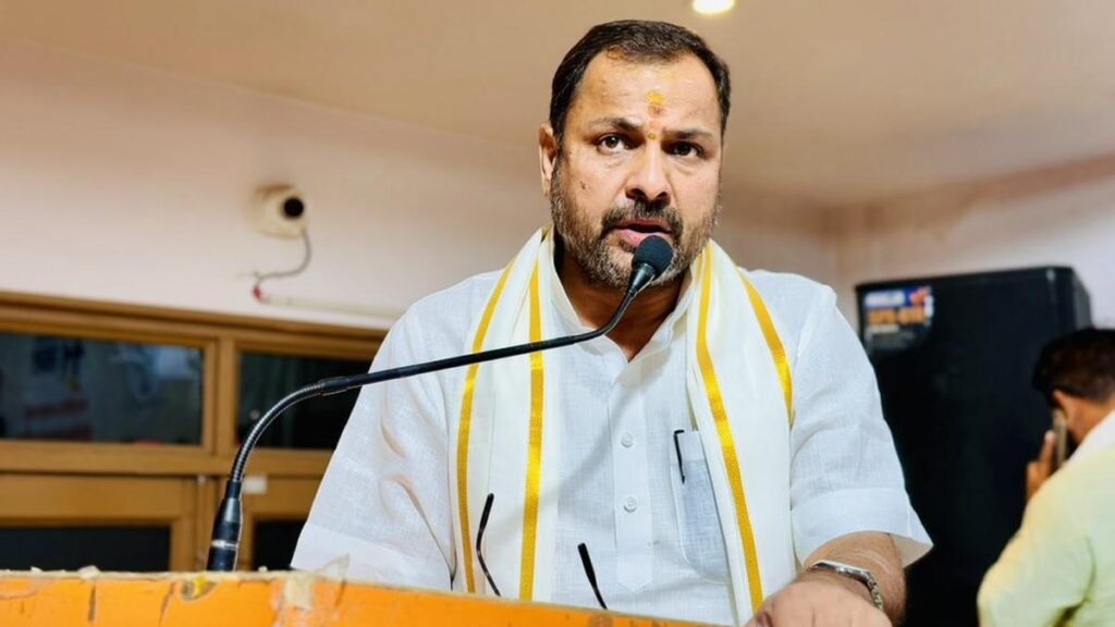 Uttar Pradesh BJP faces heat over allegation that ‘MLA struck official’