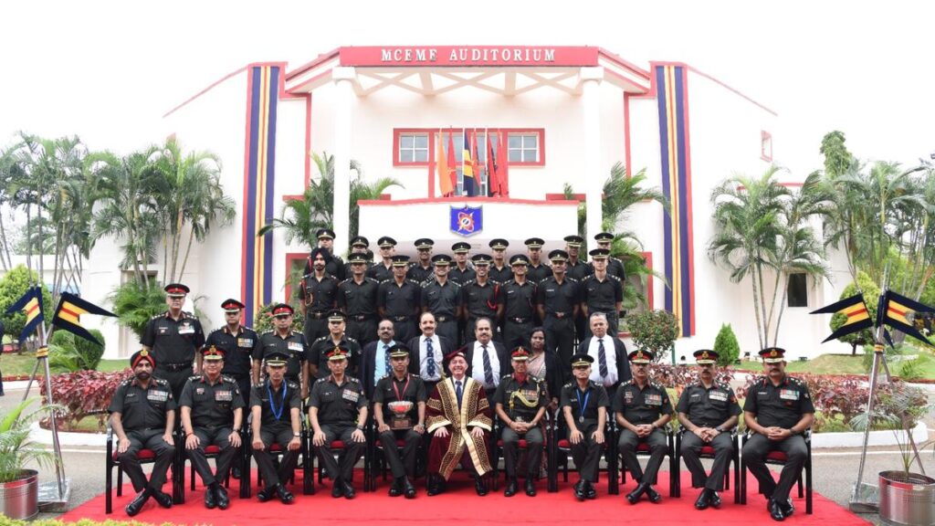MCEME Secunderabad confers B.Tech degrees on 20 officers
