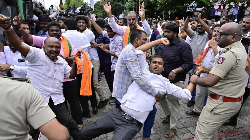 Bengaluru stampede deaths: BJP leaders taken into custody during bid to lay siege to CM’s residence