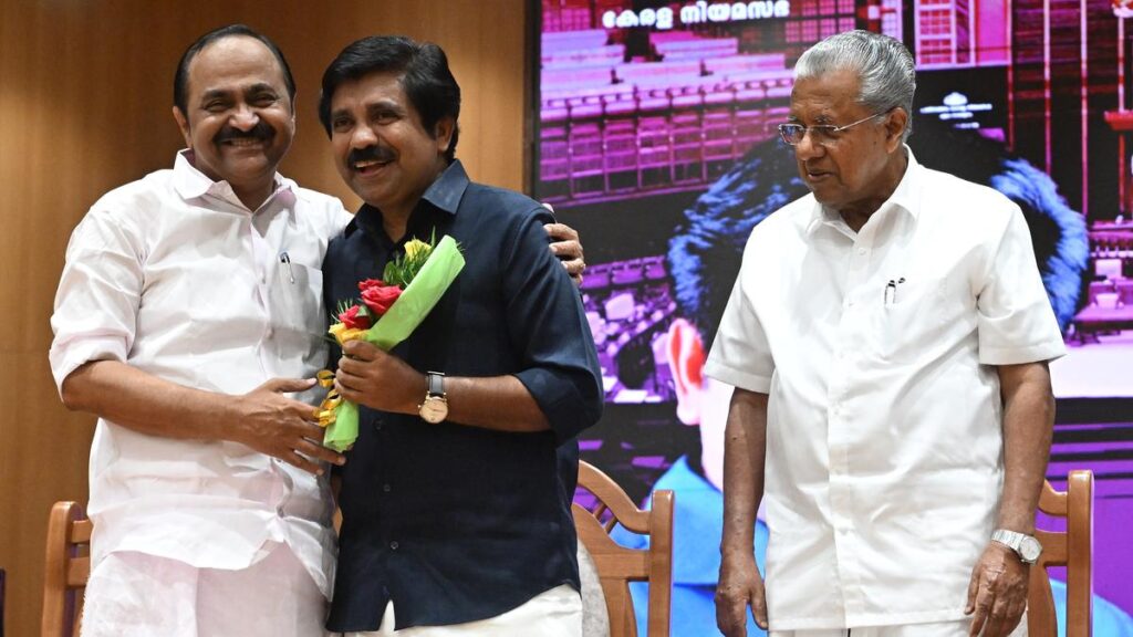 Aryadan Shoukath takes oath as Nilambur MLA