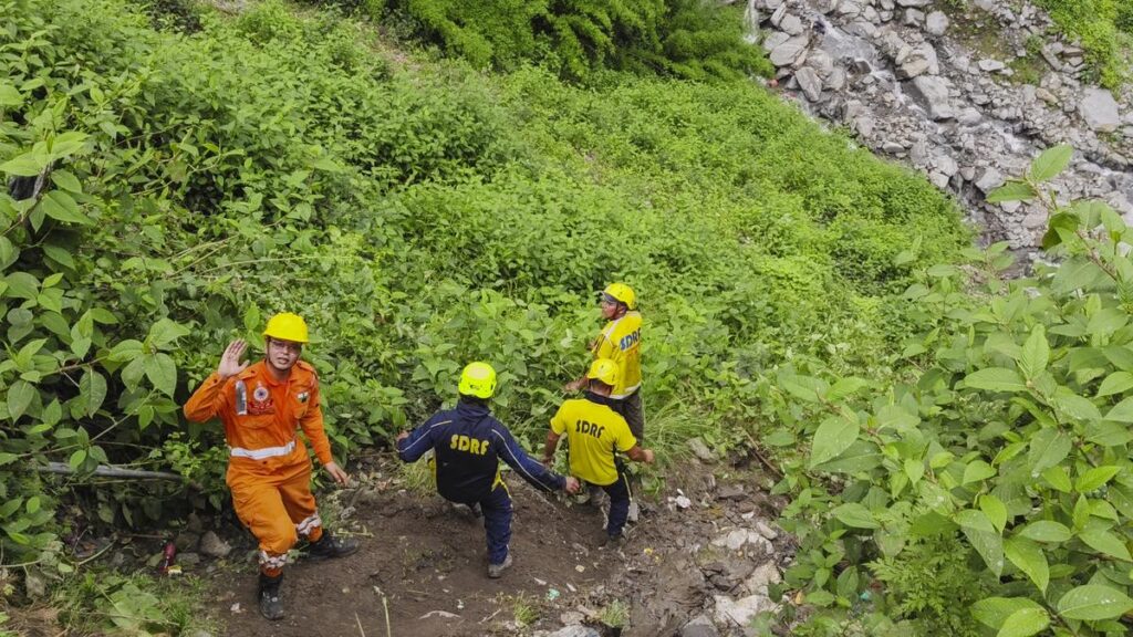 Two dead, three critically injured in landslide on Kedarnath trek route
