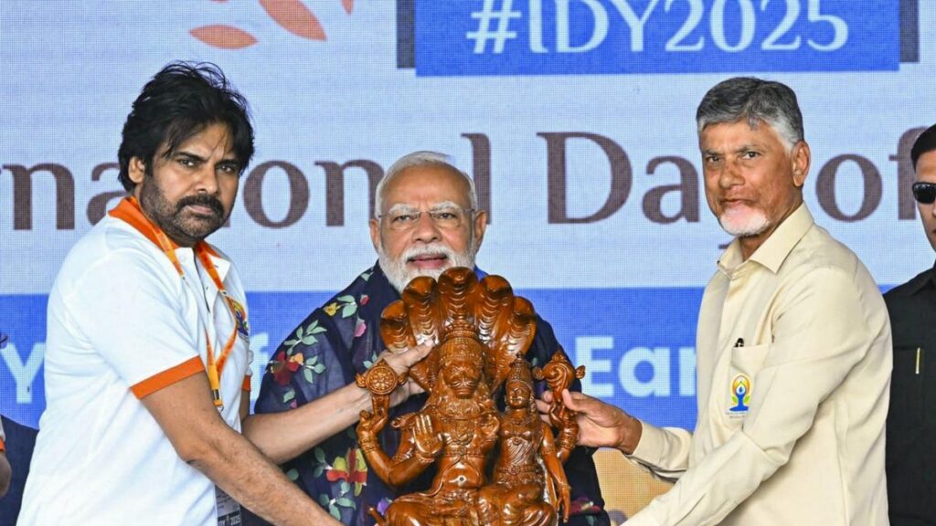 Yoga has become a mass movement in Andhra Pradesh: CM Chandrababu Naidu