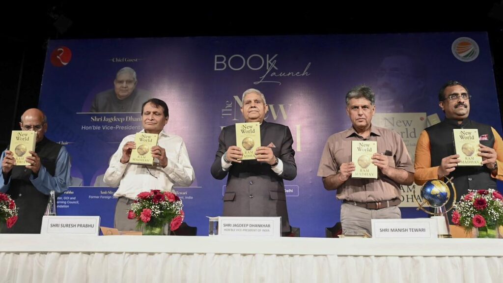 Global politics dictated by realism and self-interest and not solidarity: V-P Jaideep Dhankhar