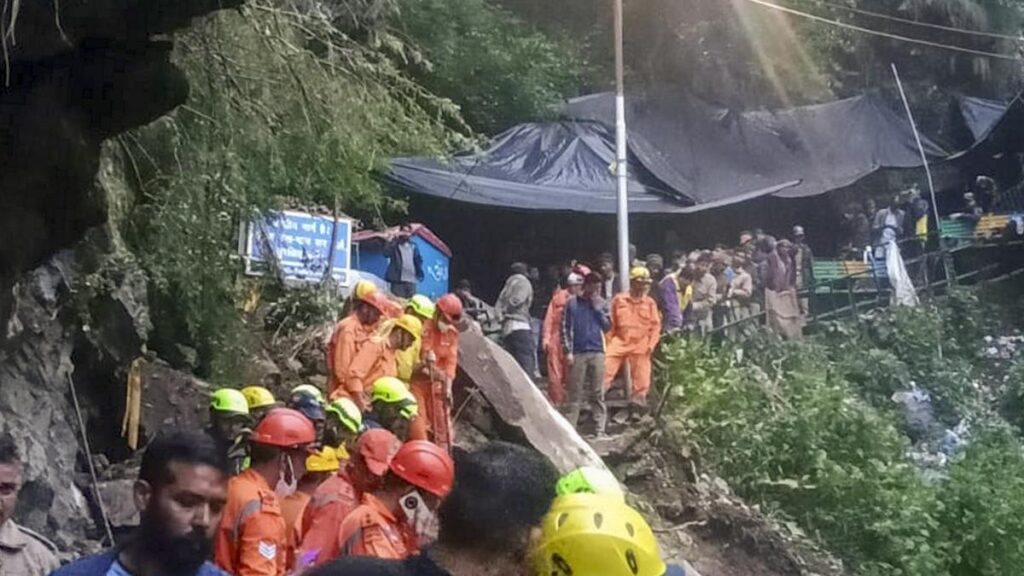 Search for two more persons resumes after landslip hits Yamunotri trek route in Uttarakhand