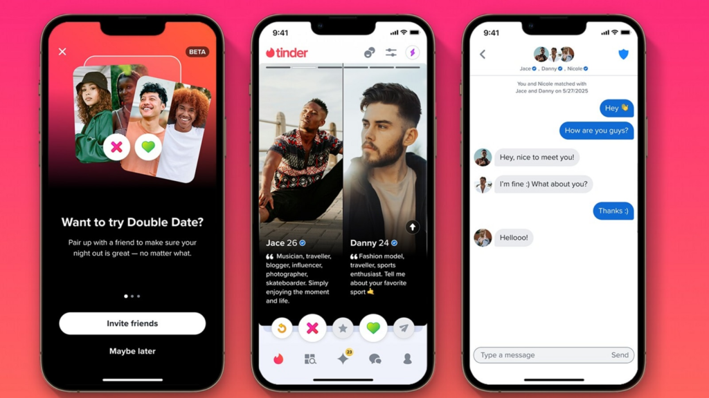 Tinder expands dating format with group-focused ‘Double Date’: How the feature works