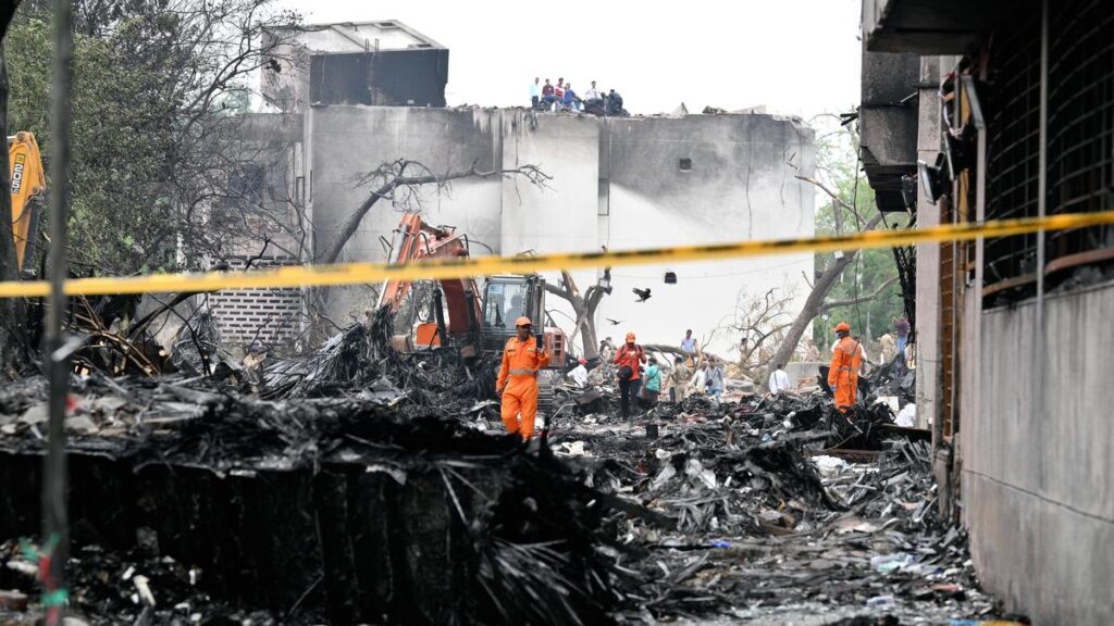 AI plane crash: Metal rods from past surgeries, procedures helped identify charred bodies, says MLA