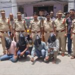 Man with over 30 cases among three arrested for chain snatching