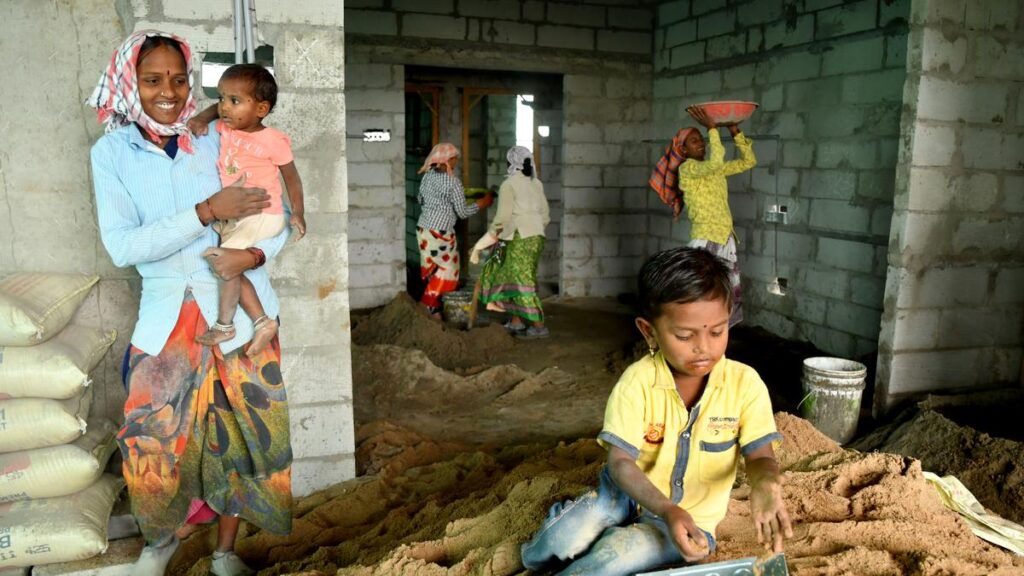 Residential schools for children of construction workers in 31 districts of Karnataka