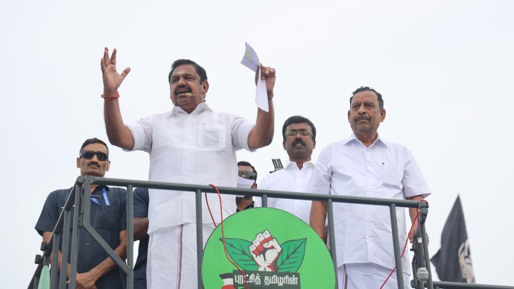 Stalin has plunged Tamil Nadu into unprecedented debt, says Palaniswami