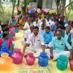Villagers stage protest near Vedaranyam demanding drinking water supply