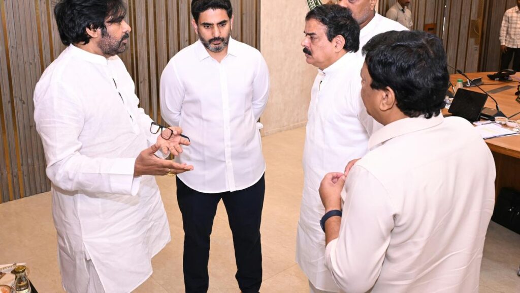 Ministers, CM Naidu congratulate Pawan on success