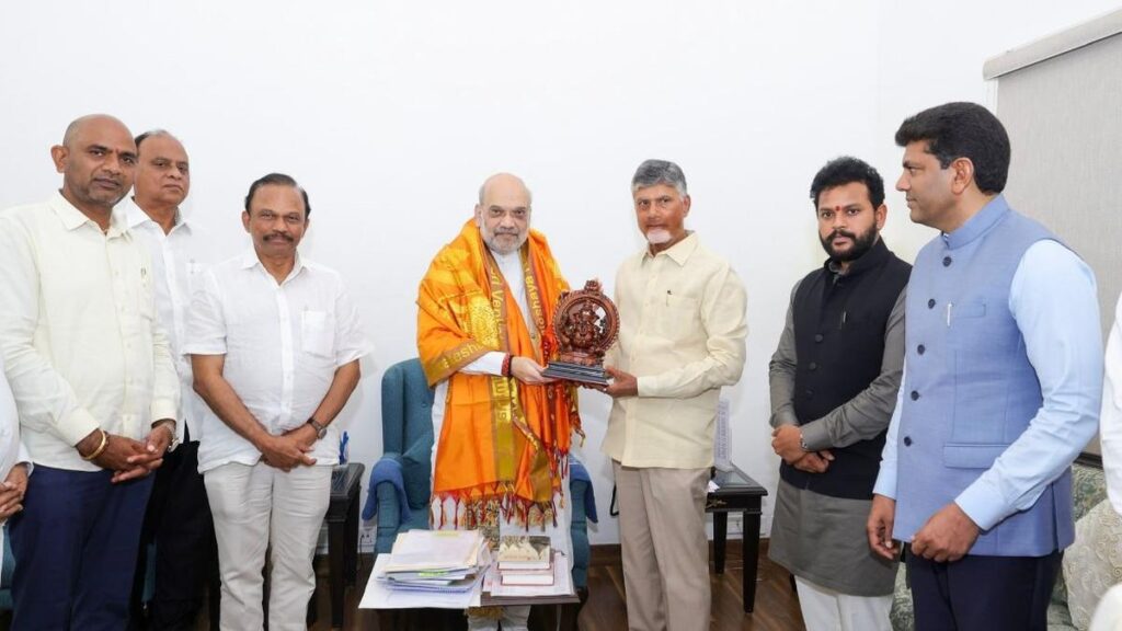 Naidu seeks Centre’s support for Polavaram–Banakacherla interlinking project in Andhra Pradesh