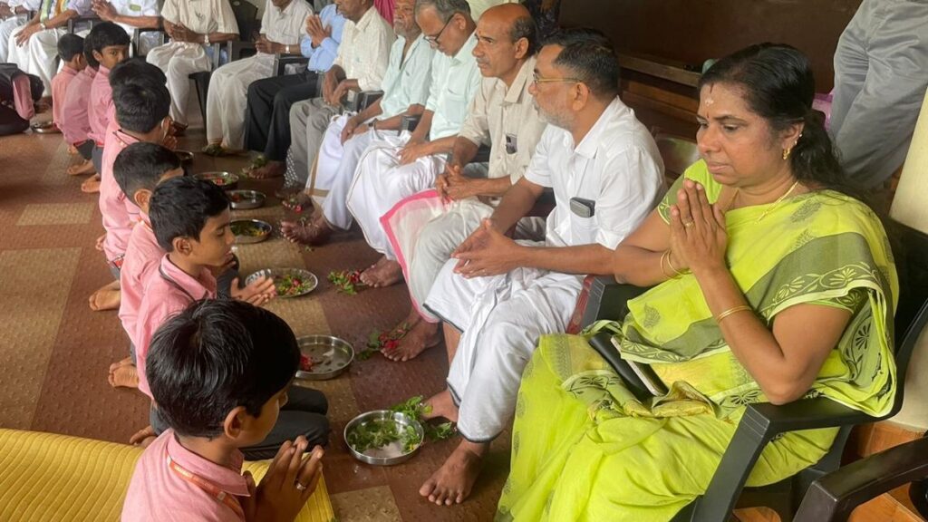 Outrage over foot worship at schools in Kasaragod, Kannur