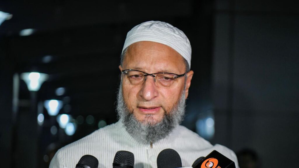 Owaisi urges PM Modi to ensure India doesn’t join countries complicit in Israel’s ‘crimes’