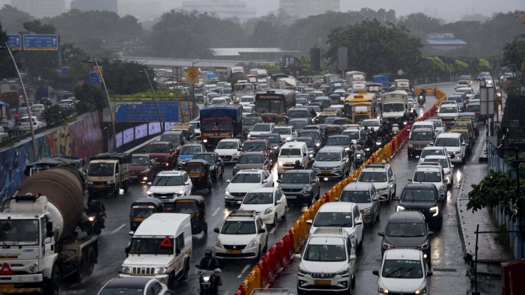 Mumbai Rains: Waterlogging hits several areas, traffic disrupted across city