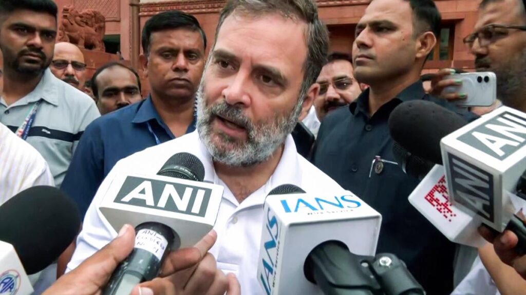 100% proof of ECI allowing cheating, will not allow poll body to get away with it: Rahul Gandhi
