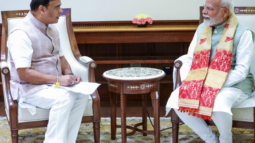 Assam CM meets PM Modi, Finance and Coal Ministers in Delhi