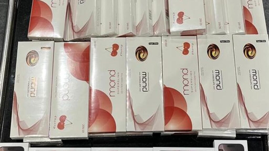 Customs officials seize smuggled goods from five passengers at Coimbatore airport