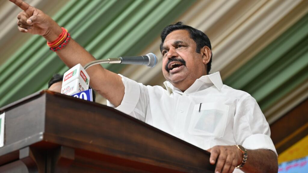 Ensure prompt compensation to kin of custodial death victims: Edappadi Palaniswami tells T.N. CM Stalin