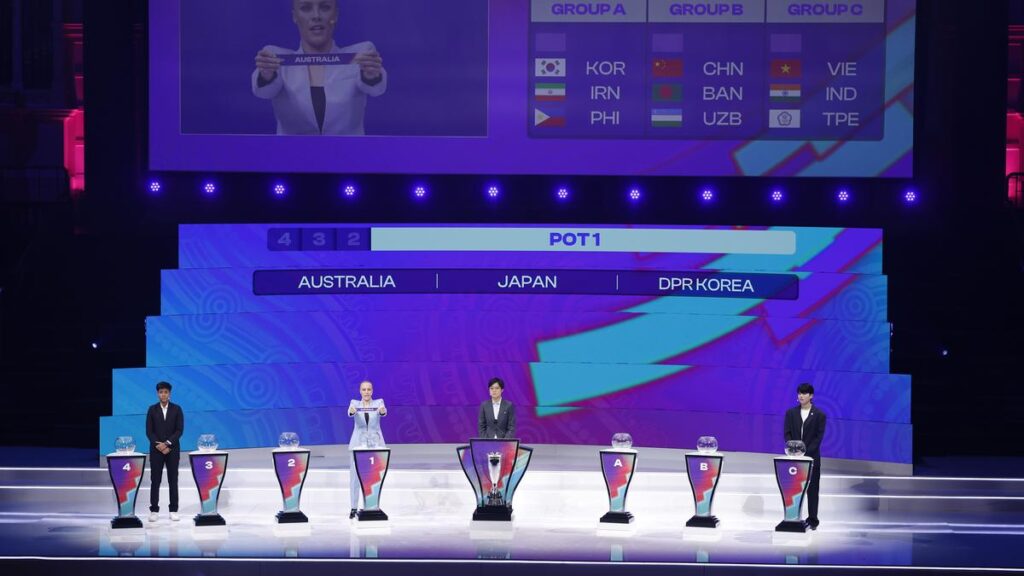 India clubbed with Japan, Vietnam and Chinese Taipei in Group C of Women’s Asian Cup next year