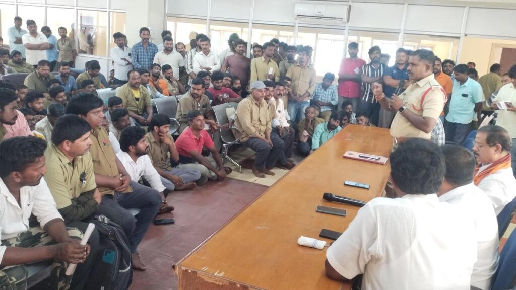 Auto and jeep drivers counselled on road safety to avoid accidents in Srisailam