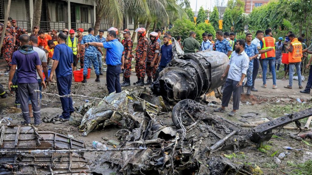 India joins international support campaign for Bangladesh after air force jet crashed in Dhaka