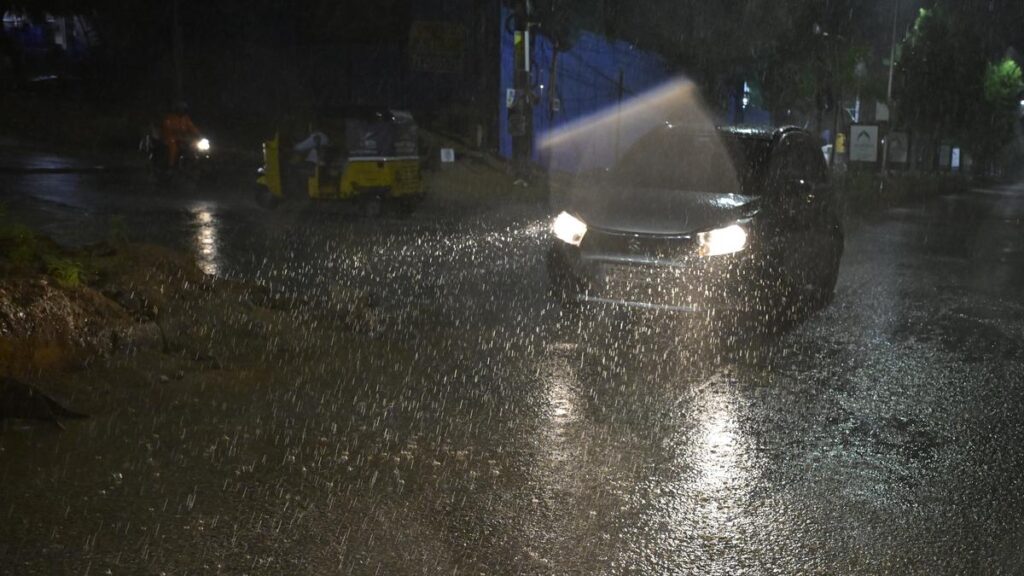 Heavy overnight rain drenches Telangana, Mulugu records highest rainfall of 25.5 cm