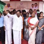 Minister Duraimurugan flags off AC buses in Vellore