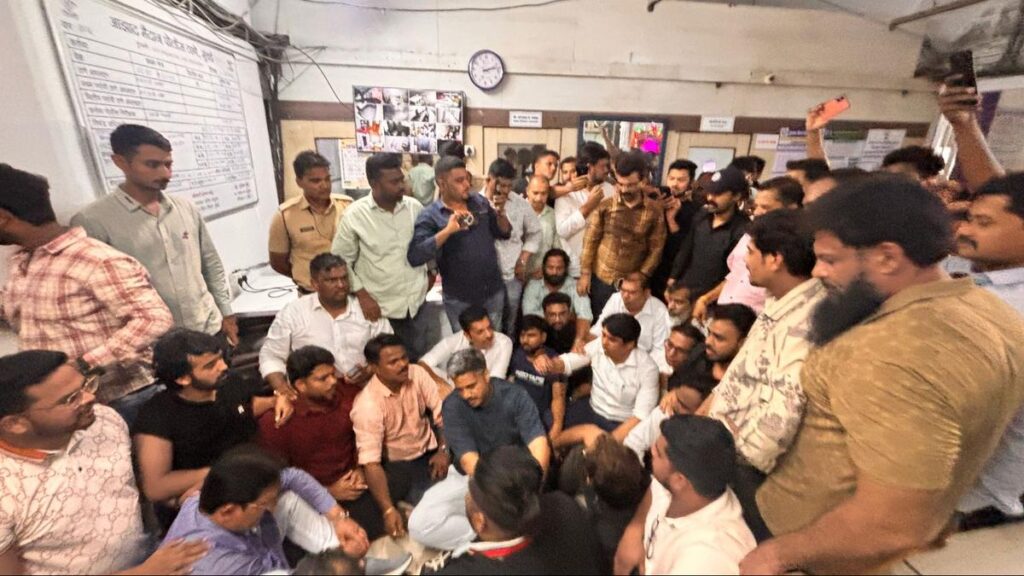Case against NCP (SP) MLA Rohit Pawar for shouting at police in Mumbai