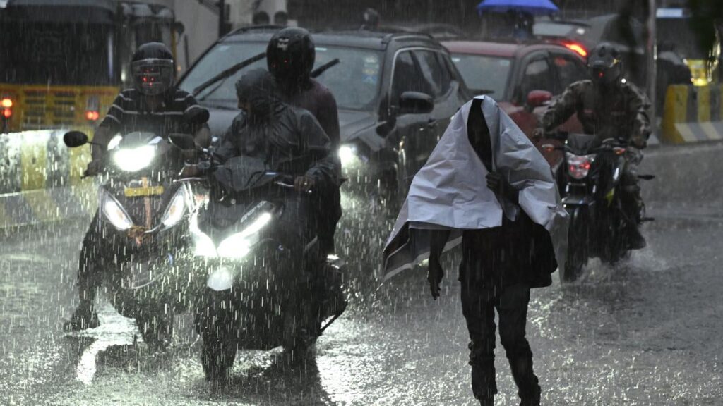 Telangana weather July 19 | Heavy rainfall alert in 10 districts including Hyderabad