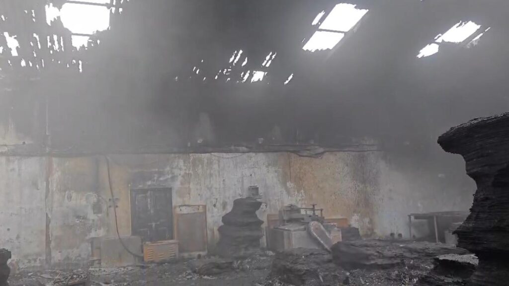 Fire at tyre manufacturing unit in Hyderabad’s Katedan industrial area