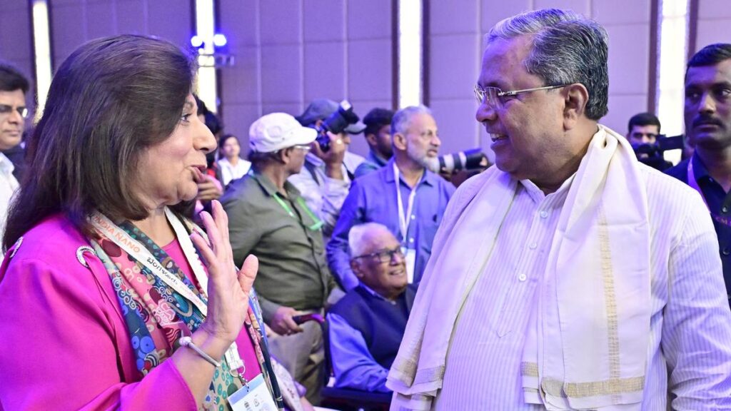 Karnataka CM’s remarks on Covid vaccines “factually incorrect” says Biocon chief Kiran Mazumdar-Shaw, Siddaramaiah hits back