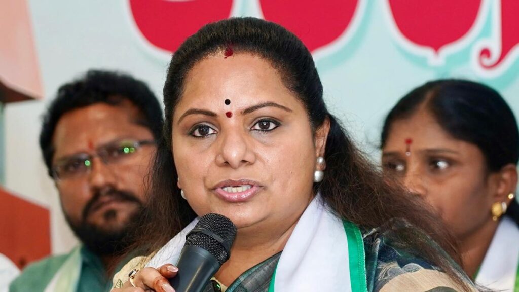 Kavitha demands Telangana CM’s resignation over Banakacherla project