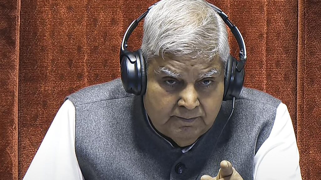 Prioritise national interest over politics, V-P Dhankhar tells parties