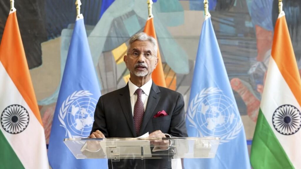 ‘No impunity to terrorists’, ‘no yielding to nuclear blackmail’: EAM Jaishankar at U.N.