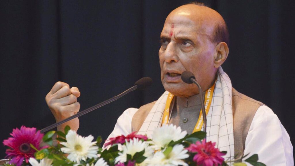 NDA has broken old image of ‘jungle raj’ in Bihar, says Rajnath Singh