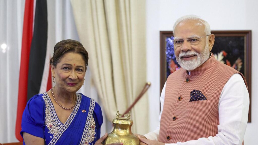 Holy water from Mahakumbh and replica of Ram Mandir: PM Modi’s gift to PM of Trinidad & Tobago