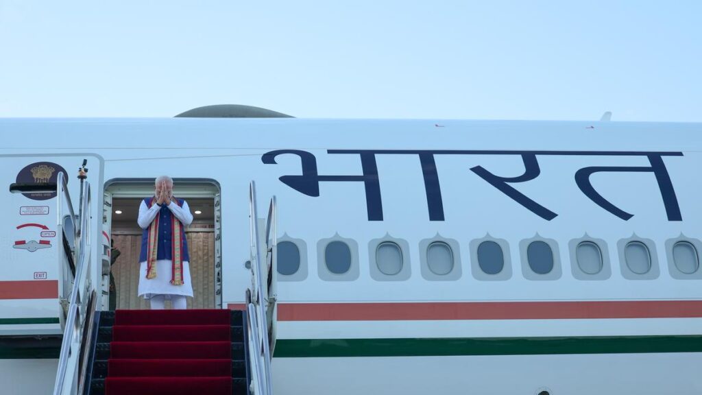PM Modi arrives in Namibia to enhance bilateral ties