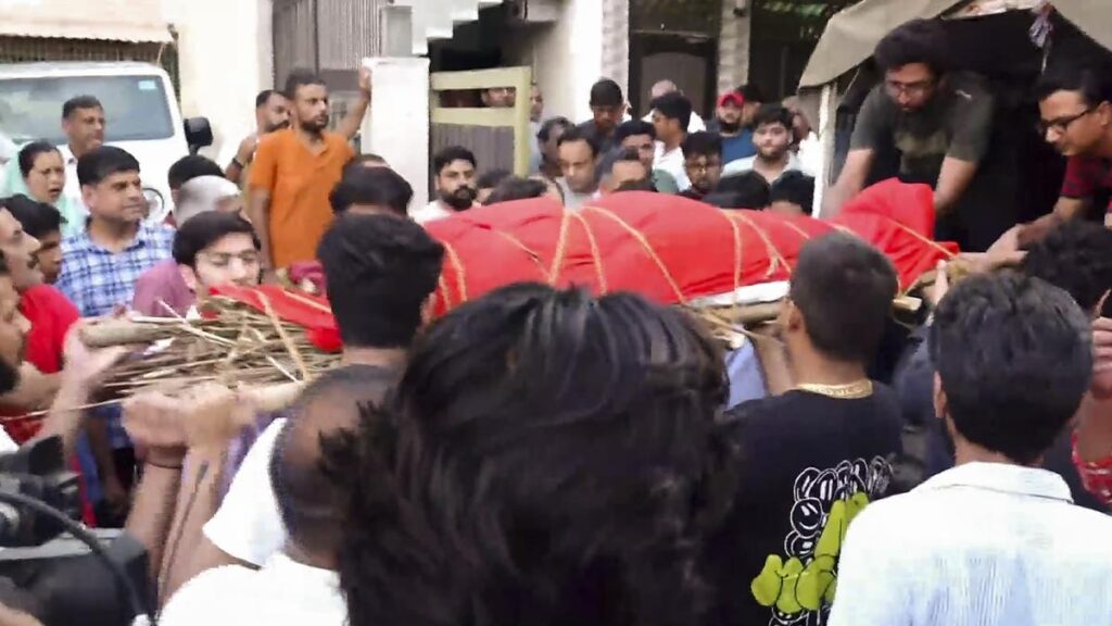 Murdered tennis player Radhika Yadav cremated, father says he was taunted for living off her income