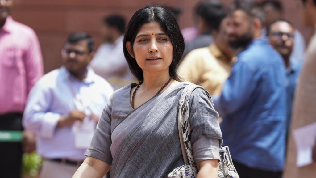 BJP MPs protest against Muslim cleric’s remarks on Samajwadi Party leader Dimple Yadav