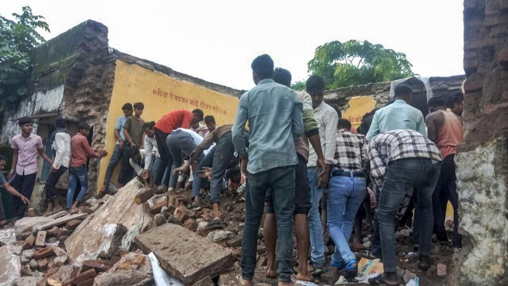 Rajasthan school roof collapse LIVE: Atleast four students killed, several feared trapped in debris in Jhalawar