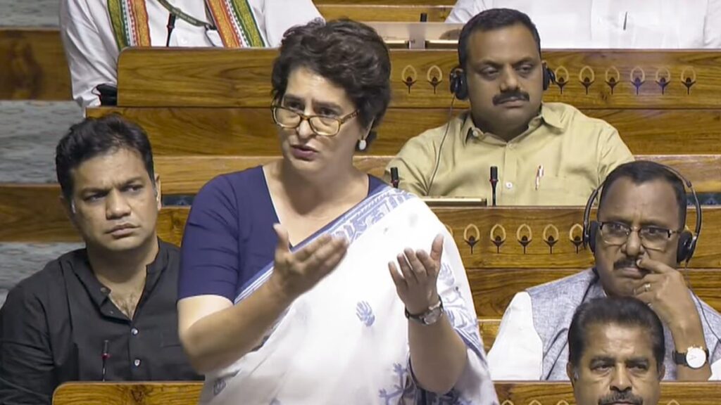 Priyanka Gandhi slams Centre for ‘inaction’ on Wayanad rehabilitation