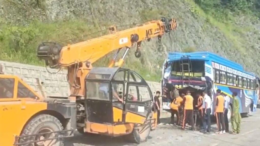 36 Amarnath pilgrims suffer minor injuries after 5 buses collide in J&K’s Ramban