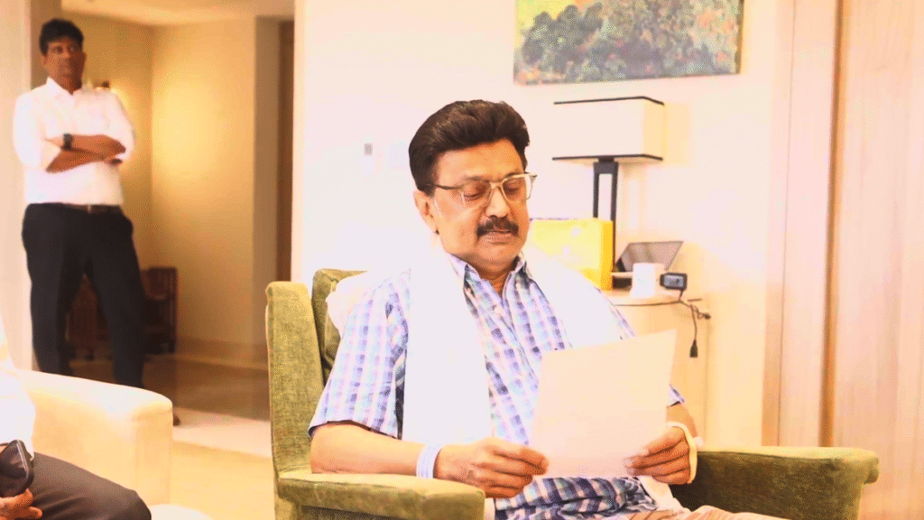 T.N. CM Stalin continues to review ‘Ungaludan Stalin’ programme from hospital