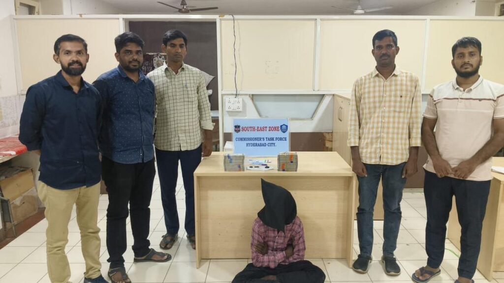 Habitual offender arrested after stealing ₹6 lakh cash from a scooter